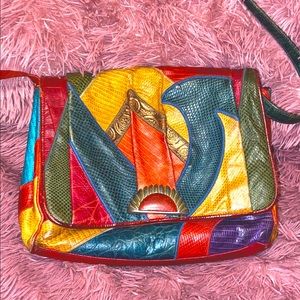 Sharif vintage patchwork bag